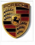 Porsche Wappen Aufkleber Original Tradition Zukunft 911