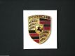 PORSCHE Wappen Aufkleber für Porsche Felgen & Andre Cup Felgen 997 911 993