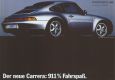 Porsche Poster 911 Coupe Typ 993 Reprint 2013 Größe: 42 x 59,5 cm
