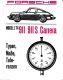 Typen, Maße, Toleranzen für Porsche 911 und 911 S 911 Carrera Modelljahr 1974